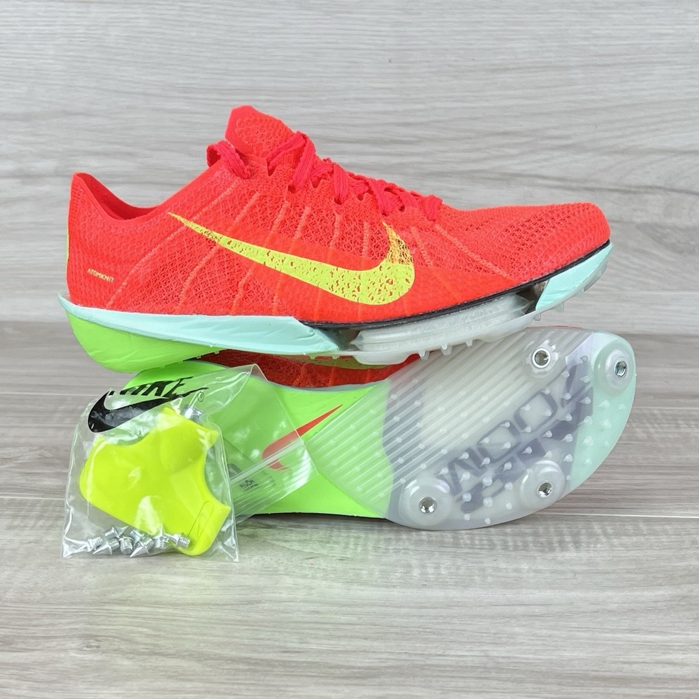 Nike Air Zoom Victory 2 Track Spikes Bright Crimson Men's Sz 8 FD8411-600